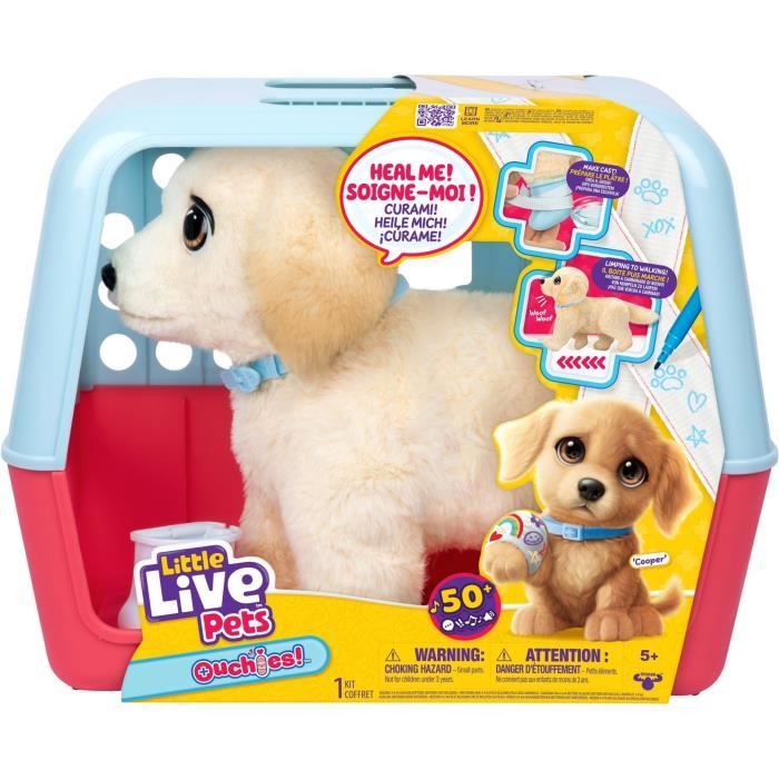 Peluche - LITTLE LIVE PETS - Mon chien ouchies - Des 5 ans