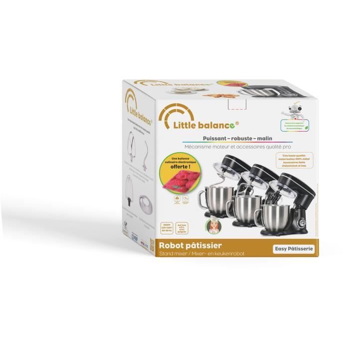 Little Balance Robot pâtissier 4.8l 1000w noir - 8574