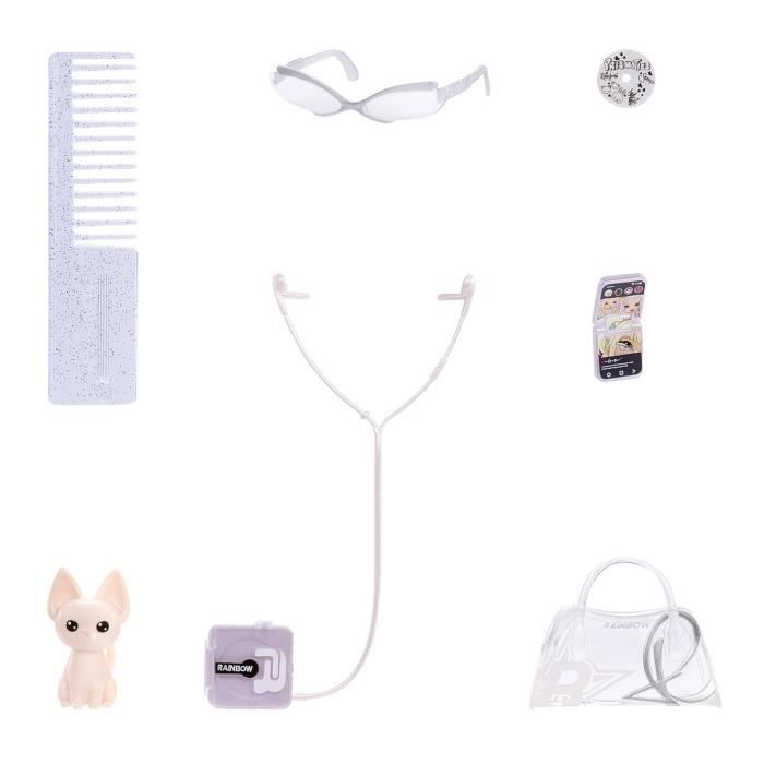 Rainbow High Sparkle & Shine Doll- White
