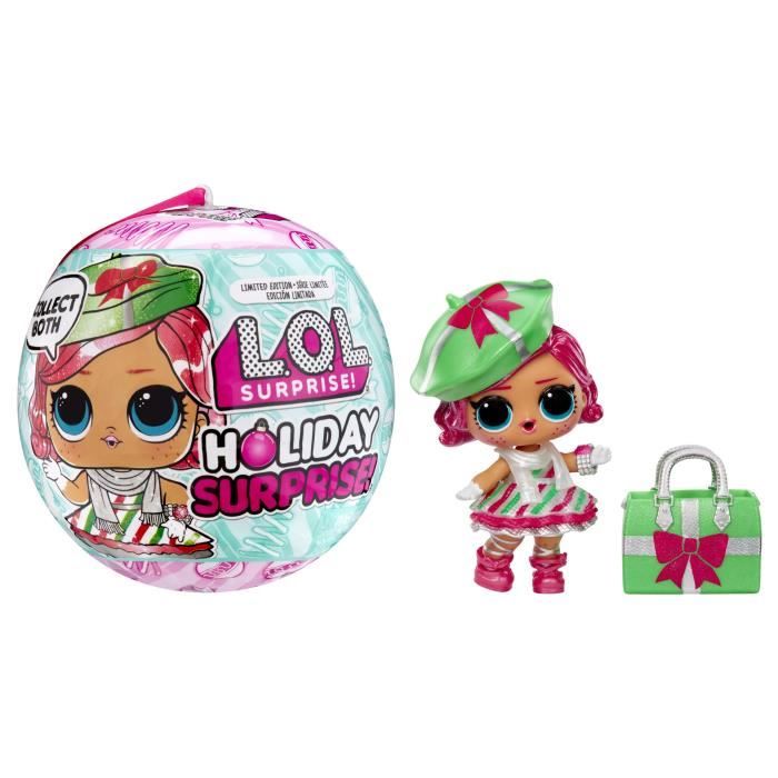 LOL Holiday Surprise - Poupée aléatoire a collectionner - Fetes de fin d'année