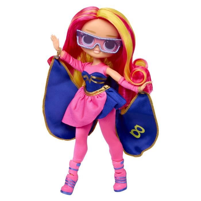 L.O.L. Surprise! - OMG Eye Spy Series - Superhero - 1 Poupée, Vetements, Accessoires, Indices a Résoudre, Surprises a Découvrir