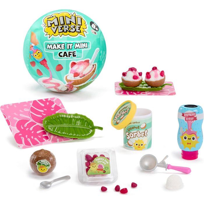 MGA's Miniverse- Make It Mini Foods: Café - Série 6A - Des 8 ans