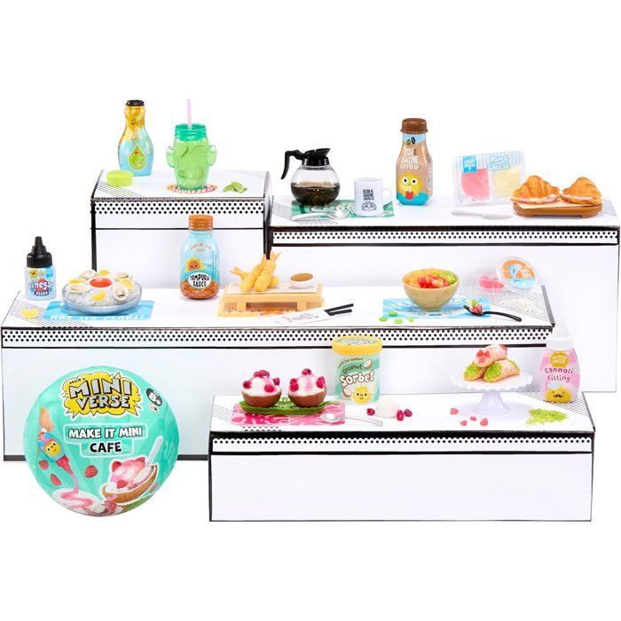 MGA's Miniverse- Make It Mini Foods: Café - Série 6A - Des 8 ans