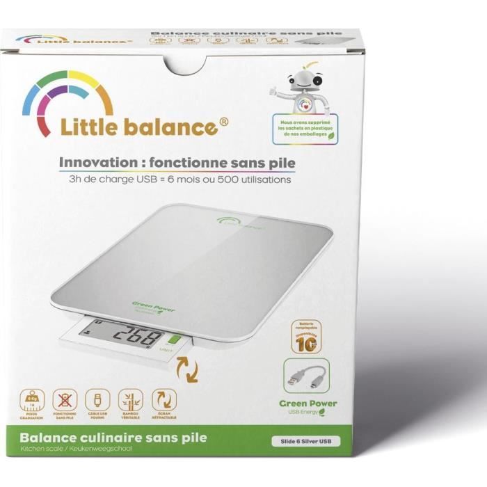 Balance culinaire - LITTLE BALANCE - Slide 6 - Silver - USB