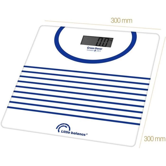 Pese-personne - LITTLE BALANCE - 8655 - USB-rÈparable - 180 kg / 100 g - Mariniere