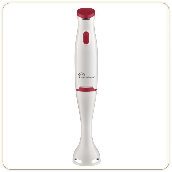 Mixeur plongeant LITTLE BALANCE Easy Soupe - soupes, smoothies, sauces, compotes - Anti-éclaboussures