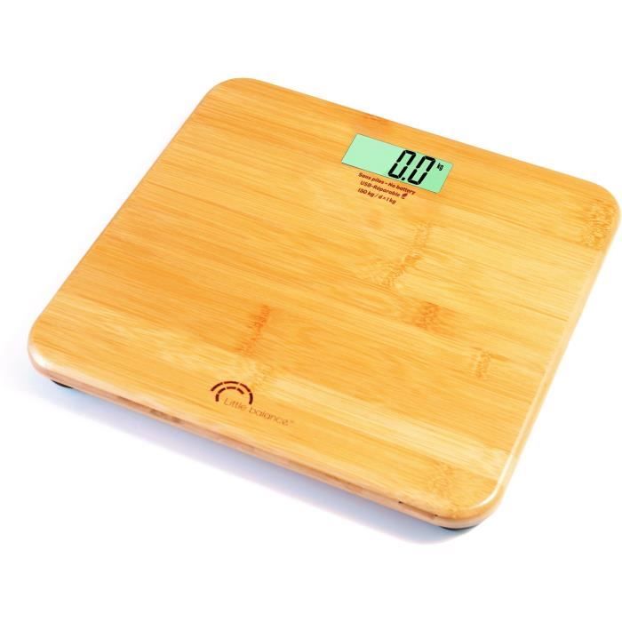 Pese-personne - LITTLE BALANCE - 8745 - USB-rÈparable - 150 kg / 100 g - My bamboo