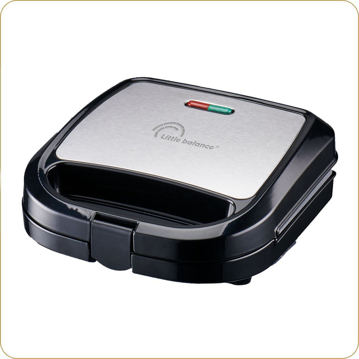 Gaufrier LITTLE BALANCE - Happy Gaufres - Revetement antiadhésif sans PFAS - 750W