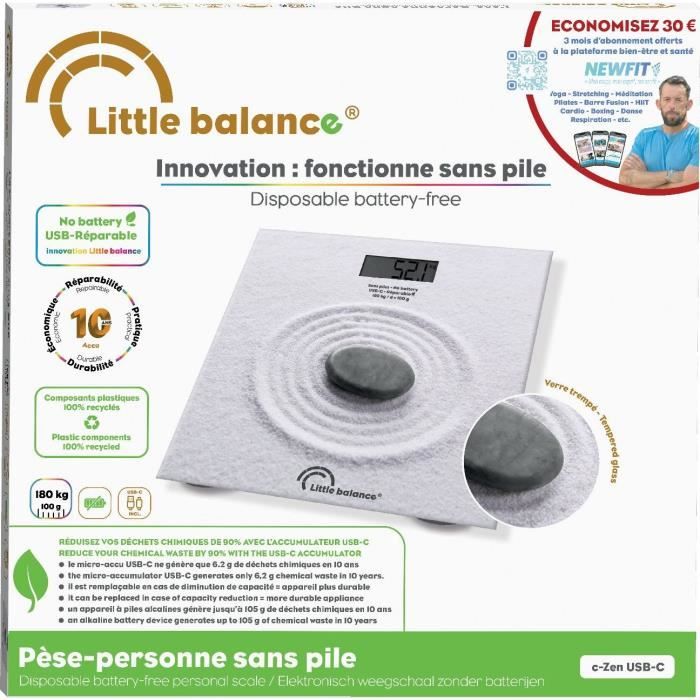 Pese-personne - LITTLE BALANCE - USB-C - Zen