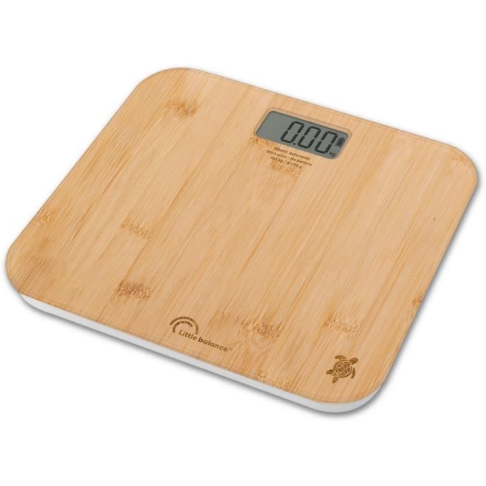Pese-personne - LITTLE BALANCE - Kinétic automatique - Bambou