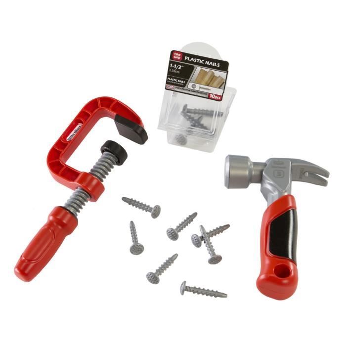 Little Tikes - Kit de Construction Créatif - Marteau et clous - Des 3 ans