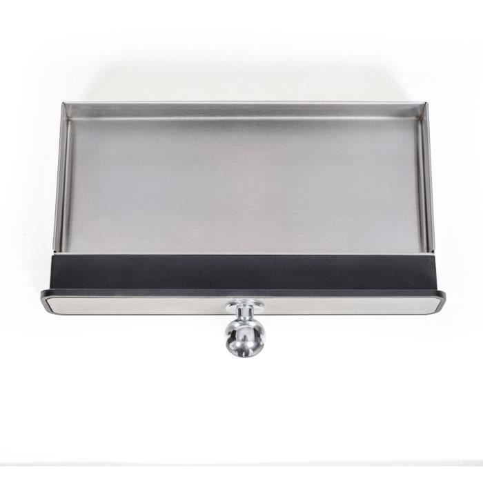 Plancha électrique inox - LIVOO - DOC292 - 2800W - Plaque amovible en acier inoxydable - Thermostat ajustable