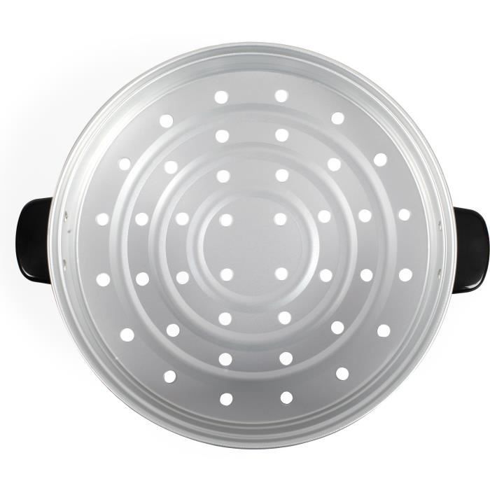 Cuiseur a riz et vapeur acier inoxydable - LIVOO - DOC293 - 1000W - 2,8L - Acier inoxydable - Maintien au chaud