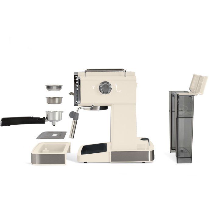 Machine a café expresso - LIVOO - DOD174C - 1350 W - 15 bars - Creme