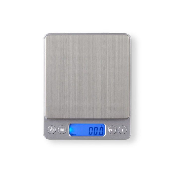 Balance de précision électronique - LIVOO - DOM474 - Plateau acier inoxydable - Max. 500g - 6 unités de mesure - Ecran LCD