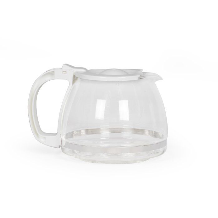 Cafetiere électrique - LIVOO - DOD200W - 750 W - 1,25 L - 10 a 12 tasses - Blanc