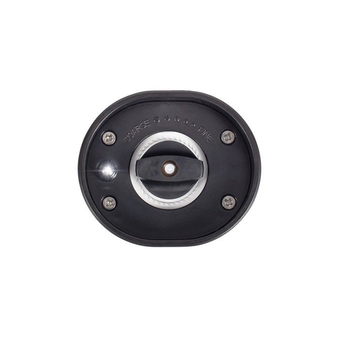 Moulin a épice électrique - LIVOO - GS160 - 25W - 70 ml - Meule céramique, moulure réglable - Lumiere LED - Rechargeable