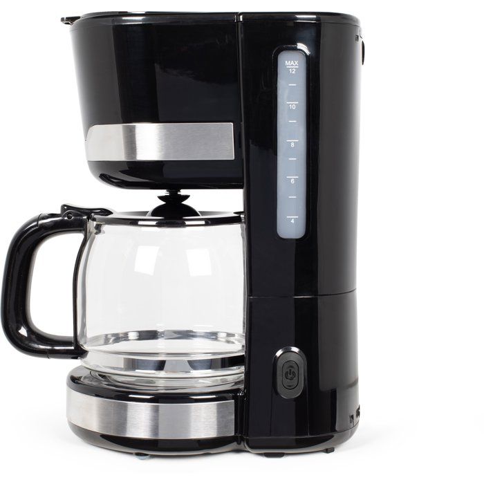 Cafetiere électrique - LIVOO - DOD201N - 1000 W - 1,5 L - 12 a 14 tasses - Noir