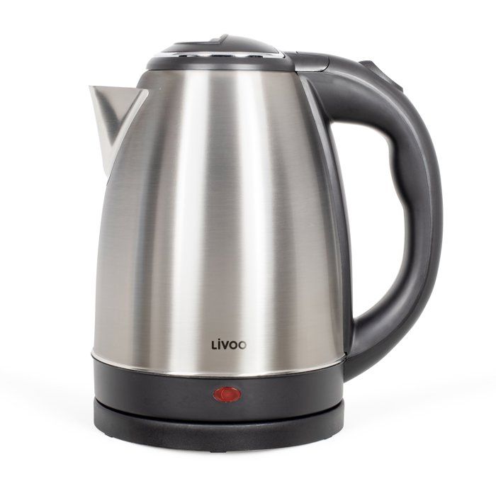 Bouilloire - LIVOO - DOD207 - 1500 W - 1,8 L - Socle 360° - Acier inoxydable