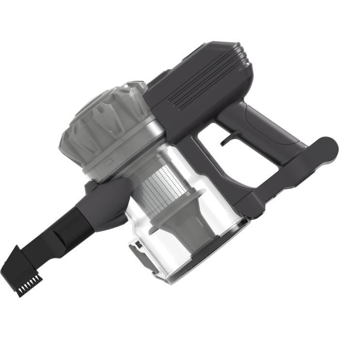 Aspirateur Balai sans fil - LIVOO DOH141 - 150 W - 10 KPa - 76 dB - Cyclonique - 2 vitesses - 0,55 L - Gris