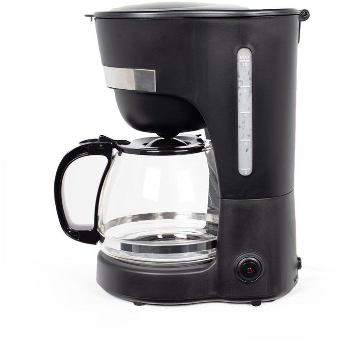 Cafetiere électrique - LIVOO - DOD200N - 750 W - 1,25 L - 10 a 12 tasses - Noir