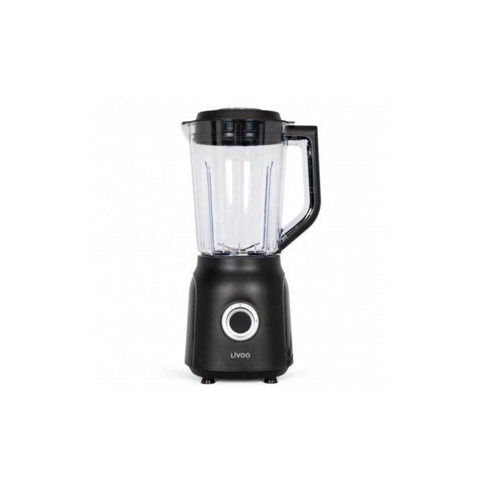 Blender - LIVOO - 1,5 L - 600 W - 22 000 tours/min - 2 vitesses - Noir