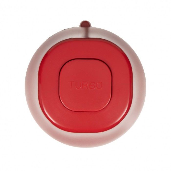 Hachoir - LIVOO - DOP244R - 400W - 1 vitesse et turbo - Bol gradué 300 ml - 2 lames acier inoxydable