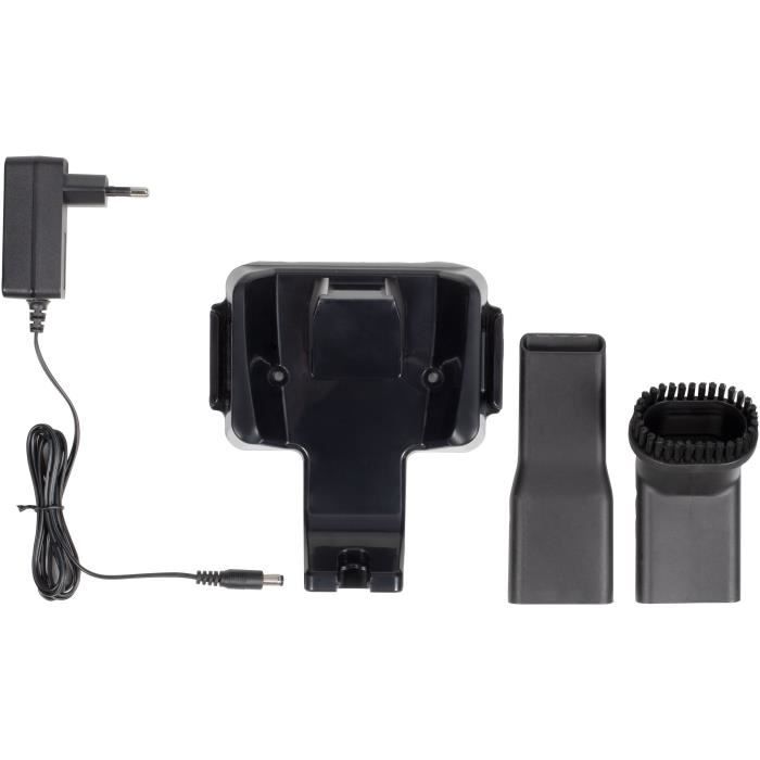 Aspirateur a main eau et poussieres - LIVOO - DOH137R - 70 W - 2 en 1 - Filtre lavable - Réservoir 150 / 550 ml - Gris / Rouge