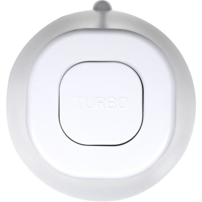 Hachoir - LIVOO - 300 ml - 400 W - 1 vitesse et fonction turbo - 2 lames en inox - Blanc