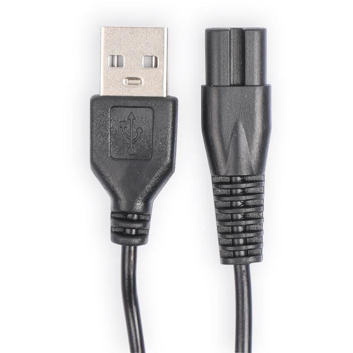 Tondeuse a barbe rechargeable - LIVOO - DOS186 - 5 W - 90 min - Jusqu'a 10 mm - 20 longueurs - Noir / Bleu