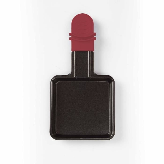 Appareil a raclette LIVOO DOC156RC - 2 personnes - 350W - Plateau en granite - Rouge chili