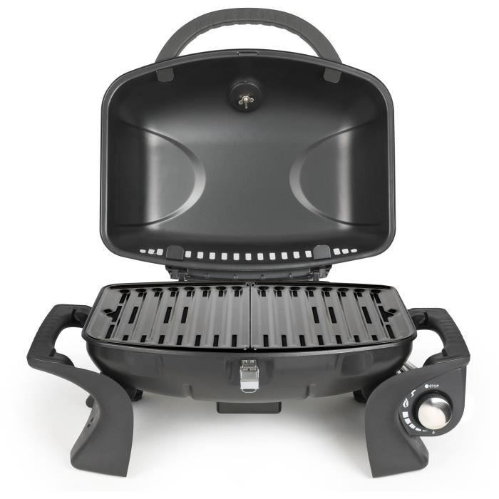 Barbecue a gaz portable LIVOO DOC275 - Acier ÈmaillÈ - Surface de cuisson 50x37.5 cm