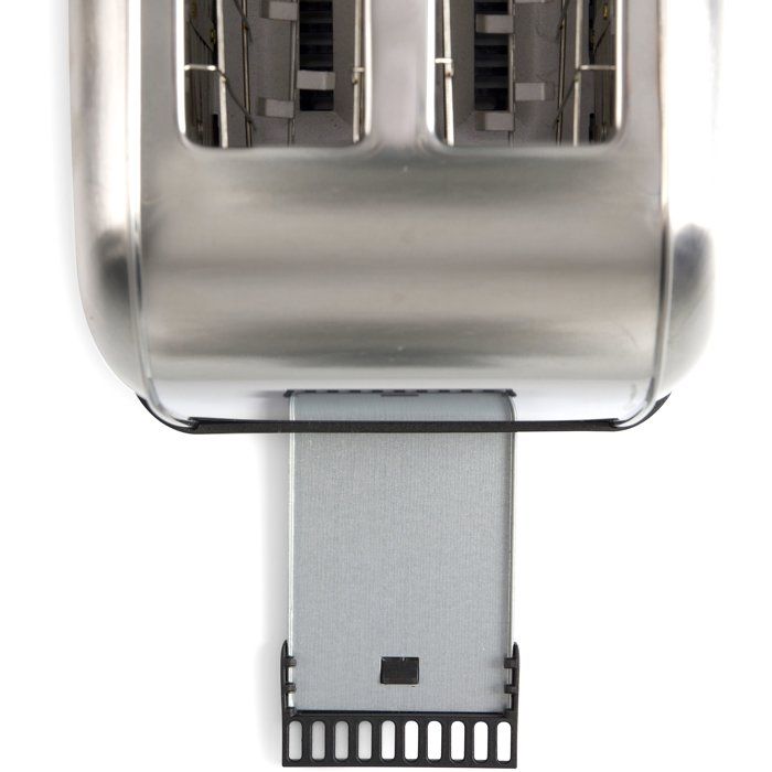 Grille-pain 2 fentes - LIVOO - DOD196 - 850 W - Thermostat réglable : 7 niveaux - Acier inoxydable