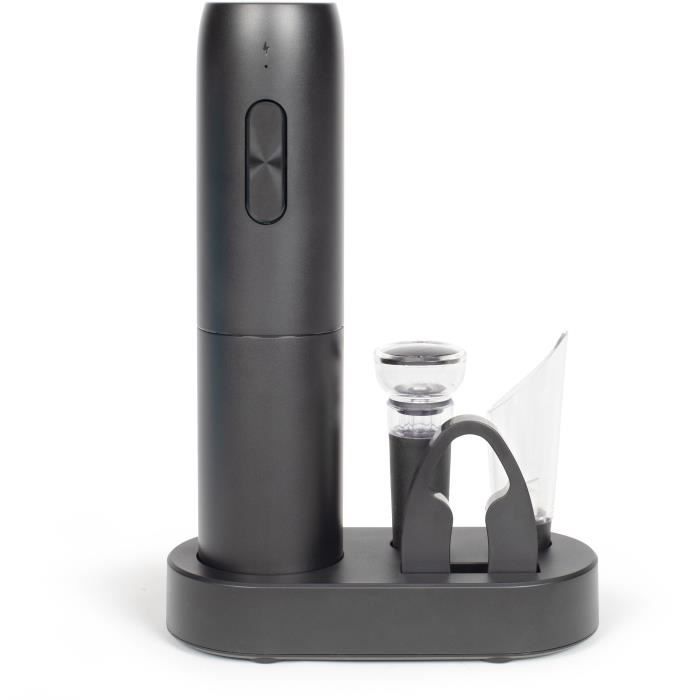 Set a vin électrique rechargeable - LIVOO - GS159 - Universel - 5 accessoires - Fonctionne par pression - Capacité 30 bouteilles