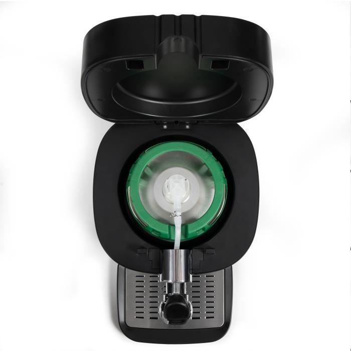 Tireuse a biere - LIVOO - DOM511 - 60W - Pour fûts de 5L auto-pressurisés - Conservation 30j - 3 a 12°C - Plateau égouttoir amovible