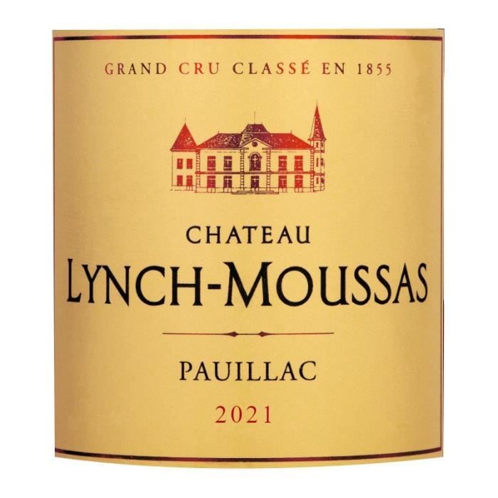 Château Lynch-Moussas 2021 Pauillac - Vin rouge de Bordeaux