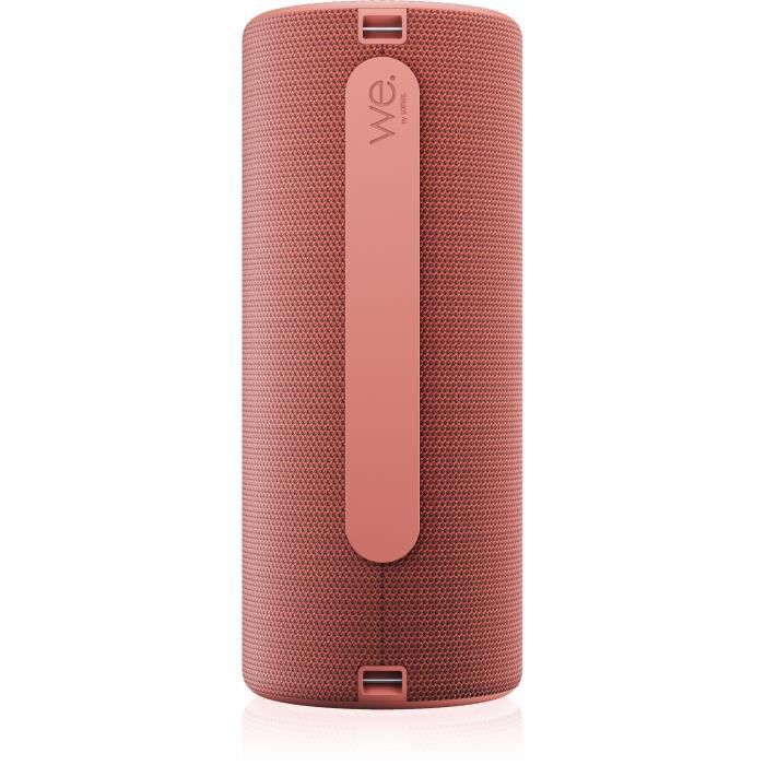 Enceinte portable sans fil LoeWE - We. HEAR 2 - Bluetooth - 60W - IPX6 - Autonomie 17h -Coral Red