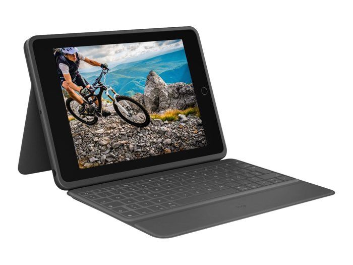 Etui Clavier Ultra-protecteur - LOGITECH - Rugged Folio - Pour iPad 16 & 10e génération - Couleur Oxford