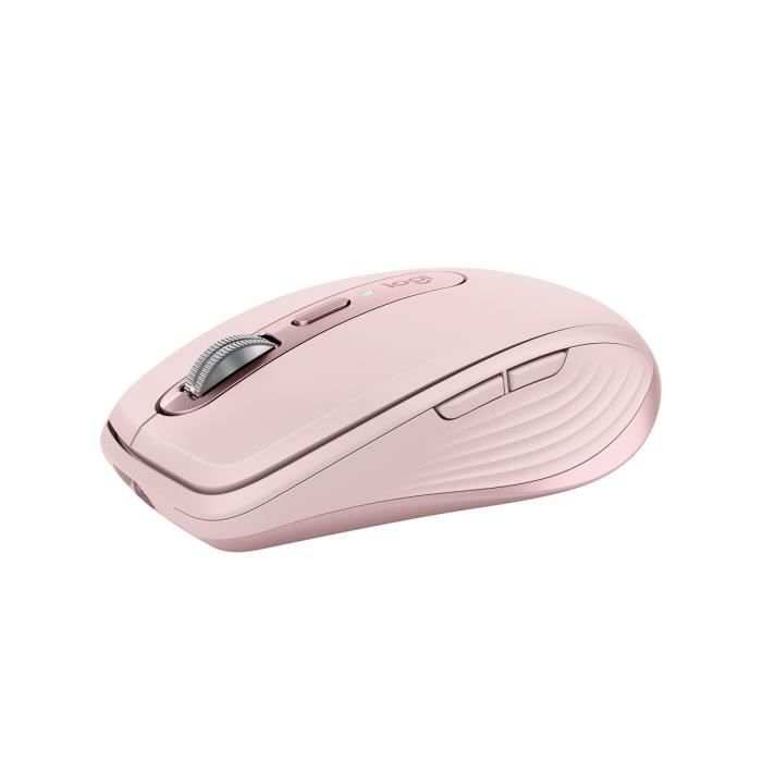 Souris - Sans fil - Logitech - MX Anywhere 3S - Rose