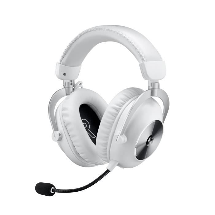 Casque gamer - Sans fil - Logitech G - Pro X 2 - Bluetooth - PS5, PS4, PC - Blanc