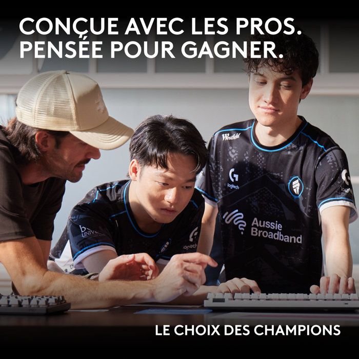 Souris gamer - sans fil - Logitech - G Pro X Superlight 2 DEX - Rose