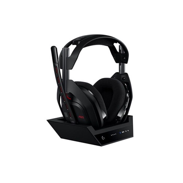 Casque gamer - Sans fil - Logitech G - Astro A50 Lightspeed Pro-G Graphene - Xbox, PS5, Switch, PC/Mac - Noir