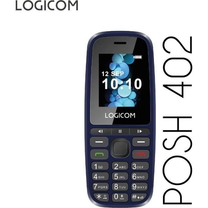 TÈlÈphone Mobile - LOGICOM - Posh 402 - Bleu