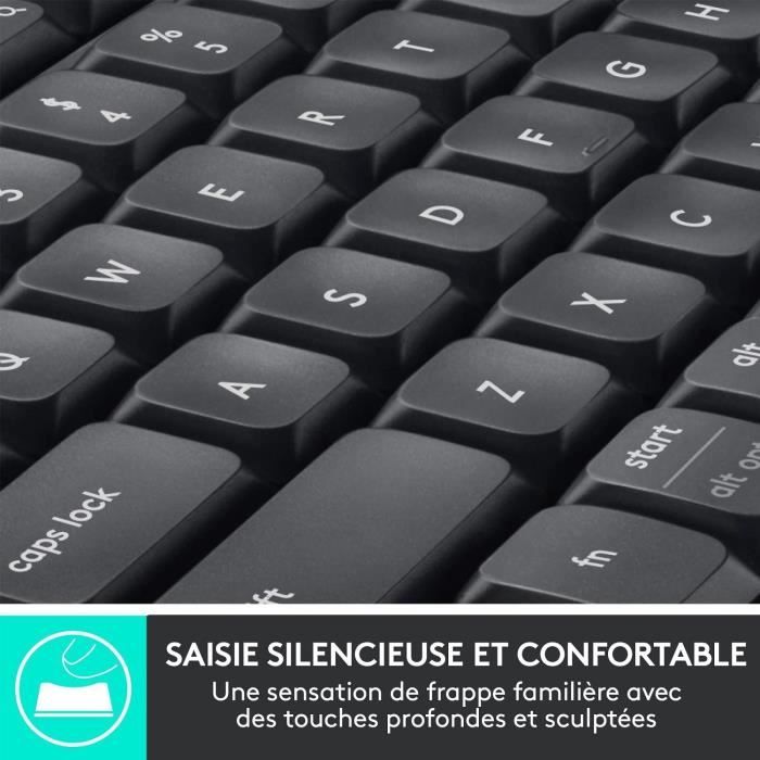Ensemble clavier et souris Logitech CLAVIER + SOURIS MK850