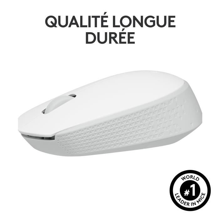 Souris - Sans Fil - Logitech - M171 - Blanc - Ambidextre