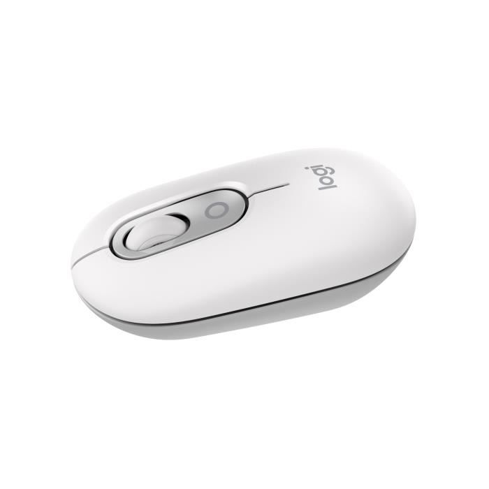 Souris - Sans fil - Logitech - Pop Mouse - Blanc cassÈ