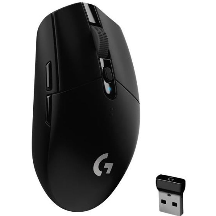 Souris gamer - Sans fil - Logitech G - G305 Lightspeed - Noir