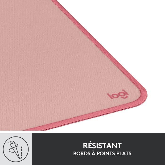 Tapis de souris - Logitech - Desk Mat - Studio Série - Rose