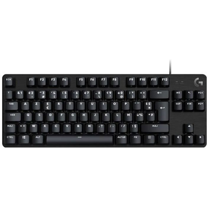 Clavier gamer - Filaire - Logitech G - G413 TKL SE - AZERTY - Rétroéclairé - Noir