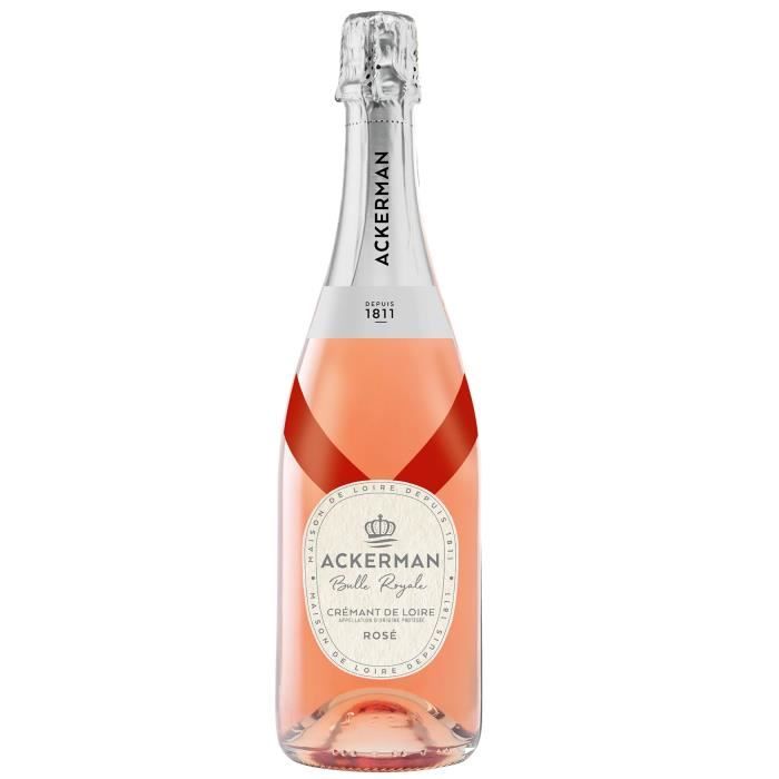 Ackerman Bulle Royale Rosé - Crémant de Loire Rosé - 75cl